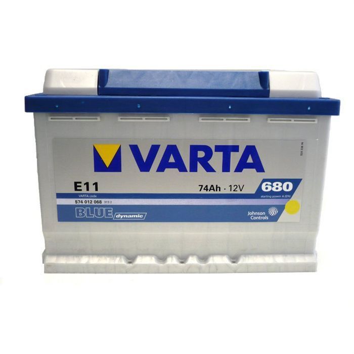 VARTA Batterie Auto E11 (+ droite) 12V 74AH 680A - Photo n°1