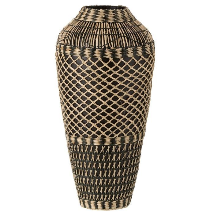Vase bambou noir Cintee H 59 cm - Photo n°1