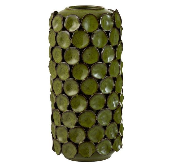 Vase céramique vert Jibel H 31 cm 2 - Photo n°1