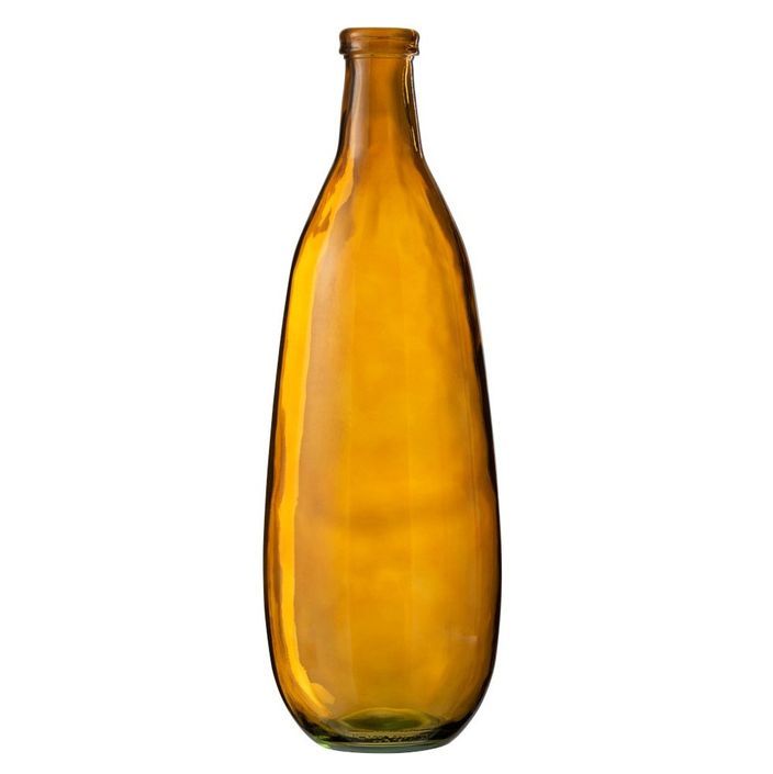 Vase verre jaune Nayra H 40 cm - Photo n°1