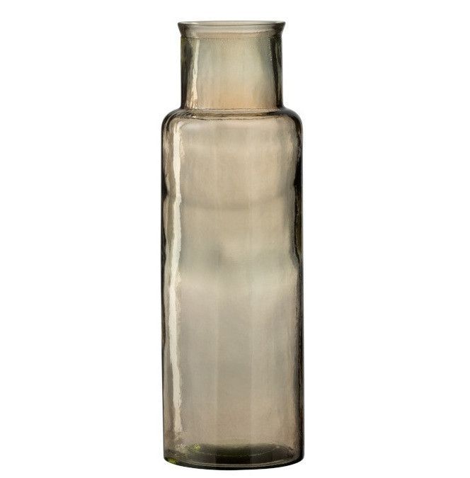 Vase verre marron clair Cintee H 45 cm - Photo n°1