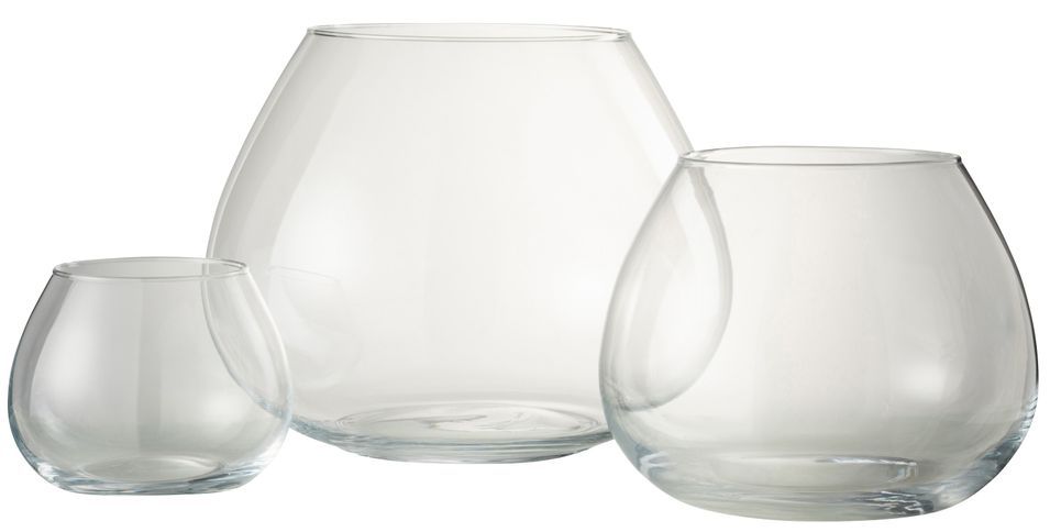 Vase verre transparent Kaelo D 37 cm - Photo n°2