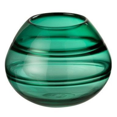 Vase verre vert Neela H 16 cm - Photo n°1