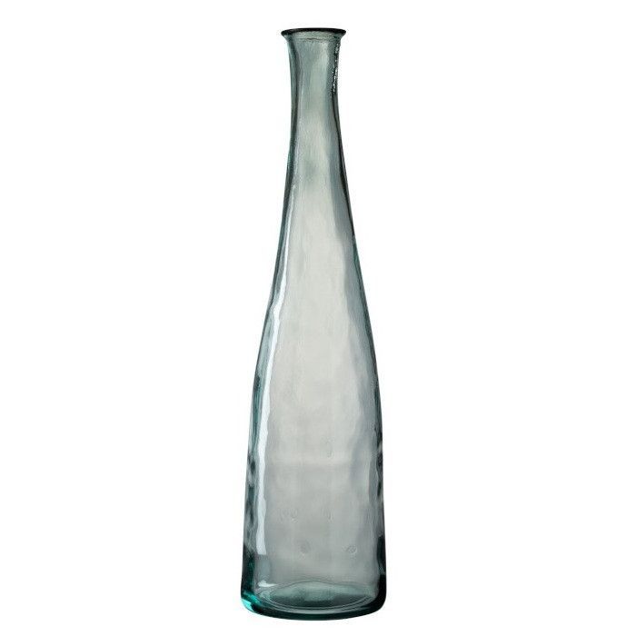 Vase verre vert Uchi H 80 cm - Photo n°1