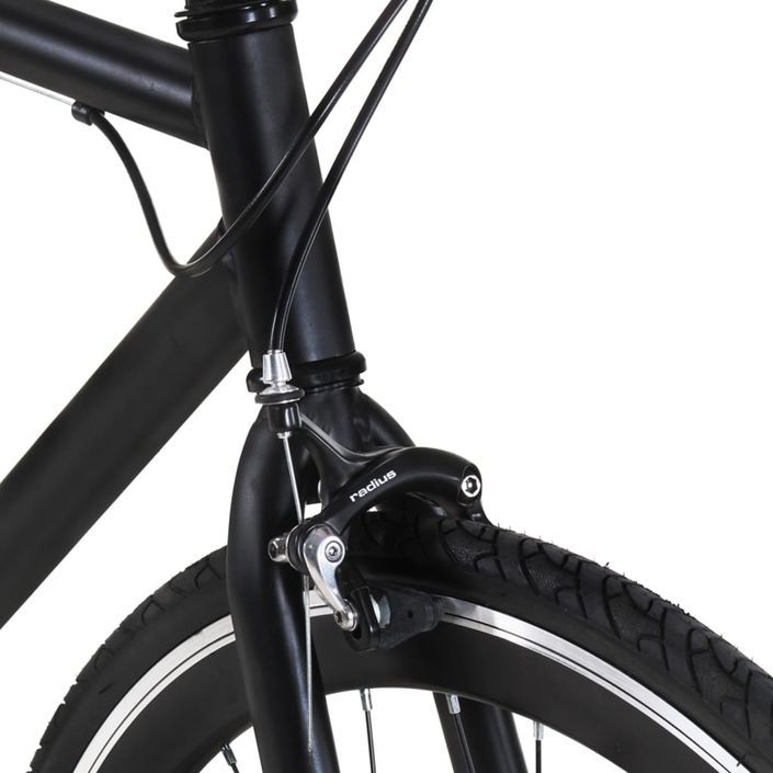 Vélo à pignon fixe noir 700c 51 cm - Photo n°4