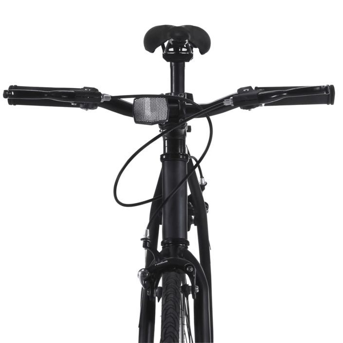 Vélo à pignon fixe noir 700c 51 cm - Photo n°8
