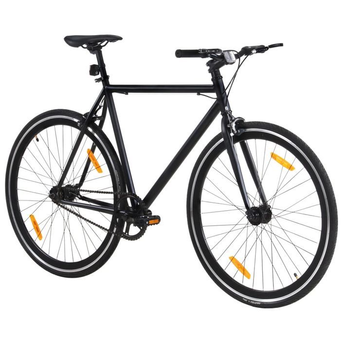 Vélo à pignon fixe noir 700c 55 cm - Photo n°2