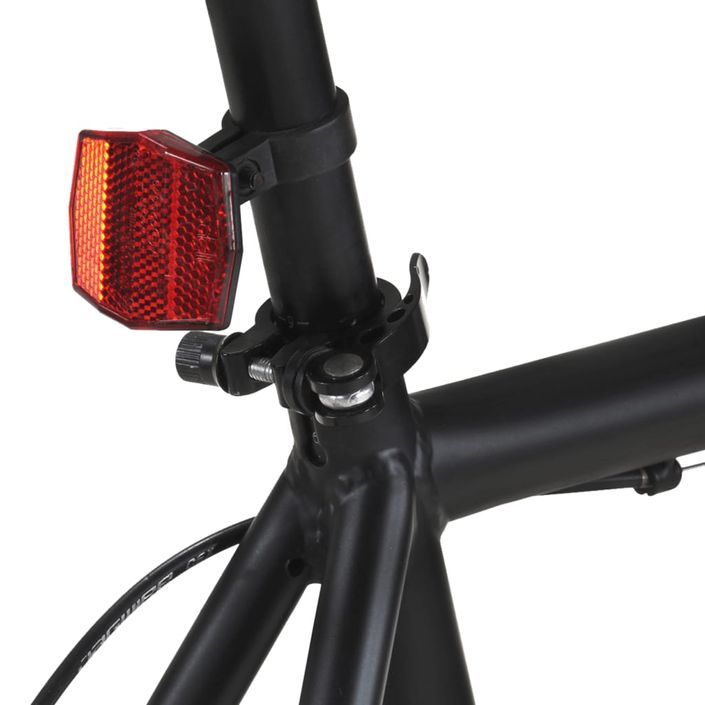 Vélo à pignon fixe noir et orange 700c 51 cm - Photo n°6