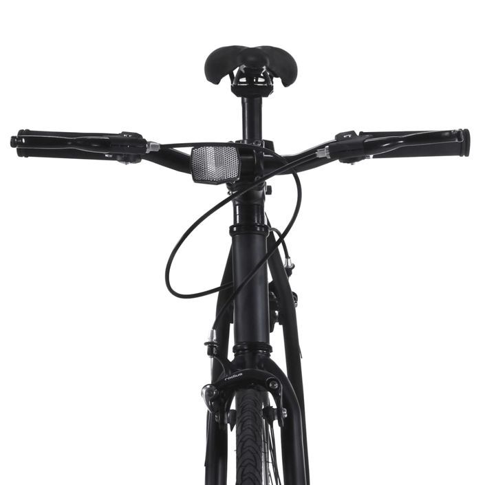 Vélo à pignon fixe noir et orange 700c 51 cm - Photo n°8