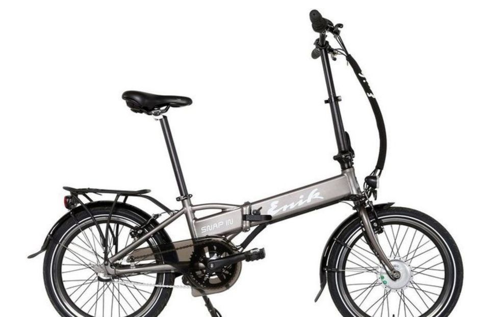 Vélo électrique Enik Facile 250W lithium gris - Photo n°1