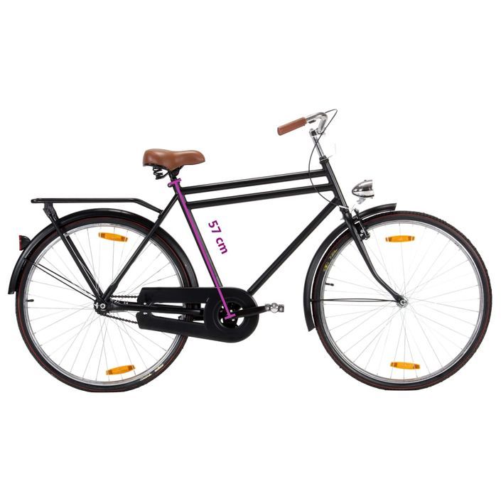 Vélo hollandais à roue de 28 pouces 57 cm pour femmes - Photo n°10