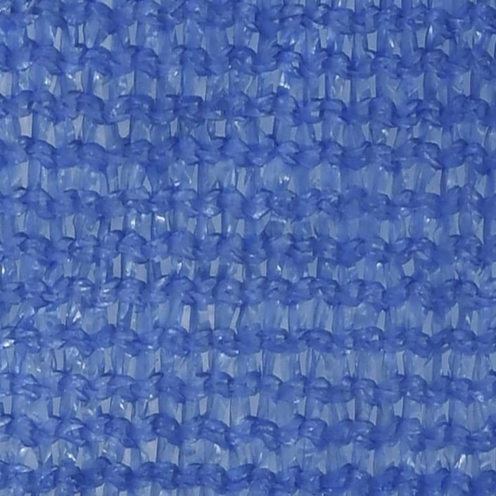 Voile d'ombrage 160 g/m² Bleu 2,5x4 m PEHD - Photo n°2