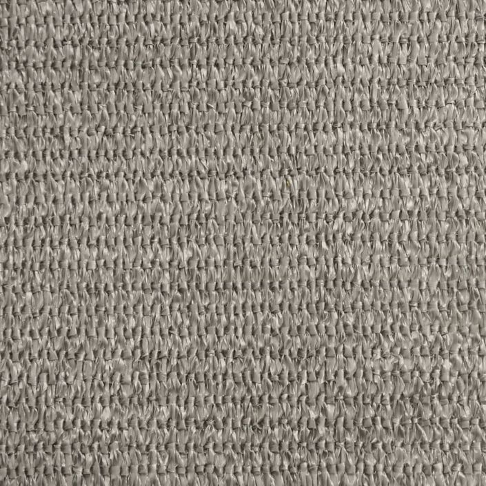 Voile d'ombrage 160 g/m² carré gris clair 2,5x2,5 m PEHD - Photo n°9