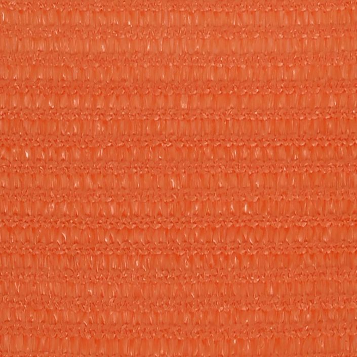 Voile d'ombrage 160 g/m² Orange 3x4 m PEHD - Photo n°3