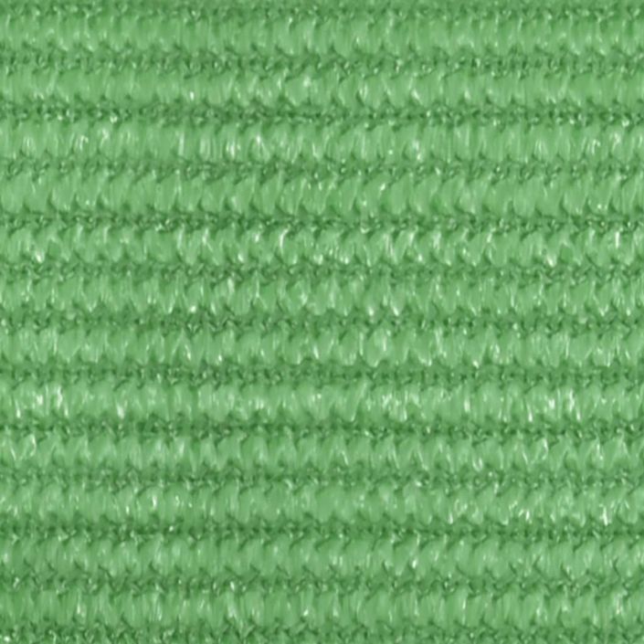 Voile d'ombrage 160 g/m² Vert clair 2,5x4,5 m PEHD - Photo n°2