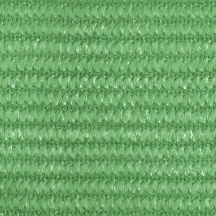 Voile d'ombrage 160 g/m² Vert clair 4x4 m PEHD - Photo n°2