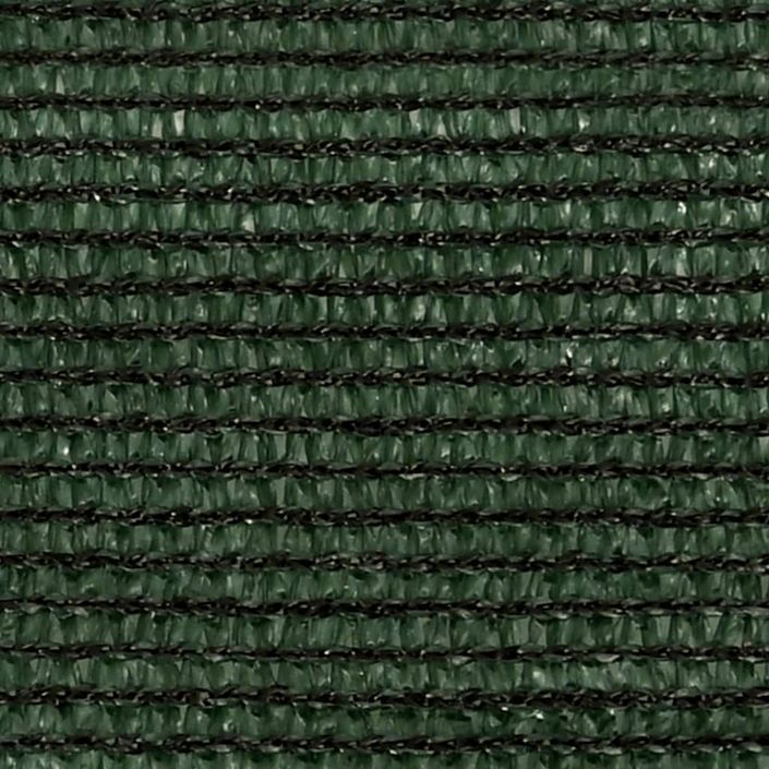 Voile d'ombrage 160 g/m² Vert foncé 2,5x4,5 m PEHD - Photo n°2