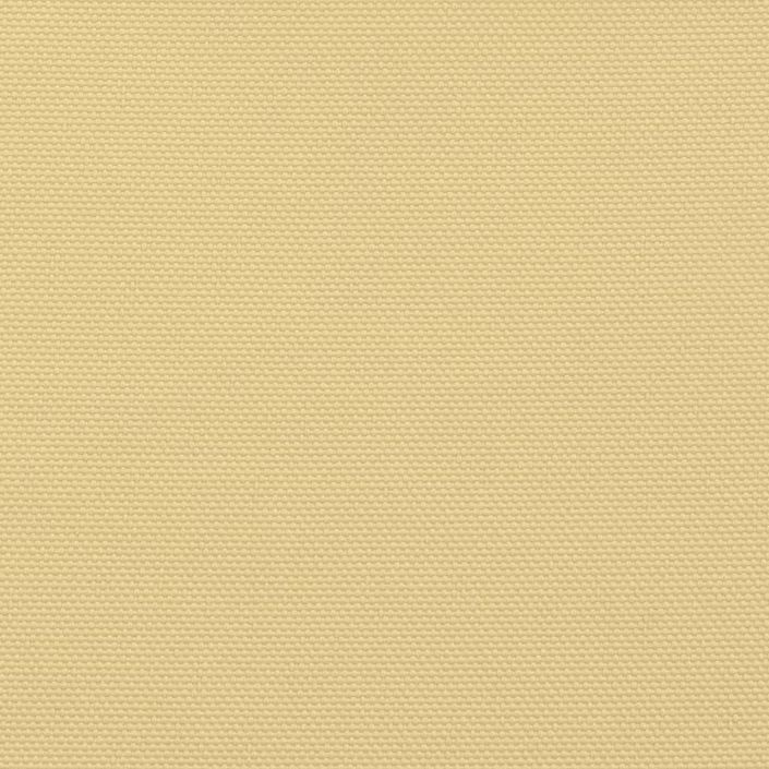 Voile d'ombrage sable 5x5x6 m 100 % polyester oxford - Photo n°9