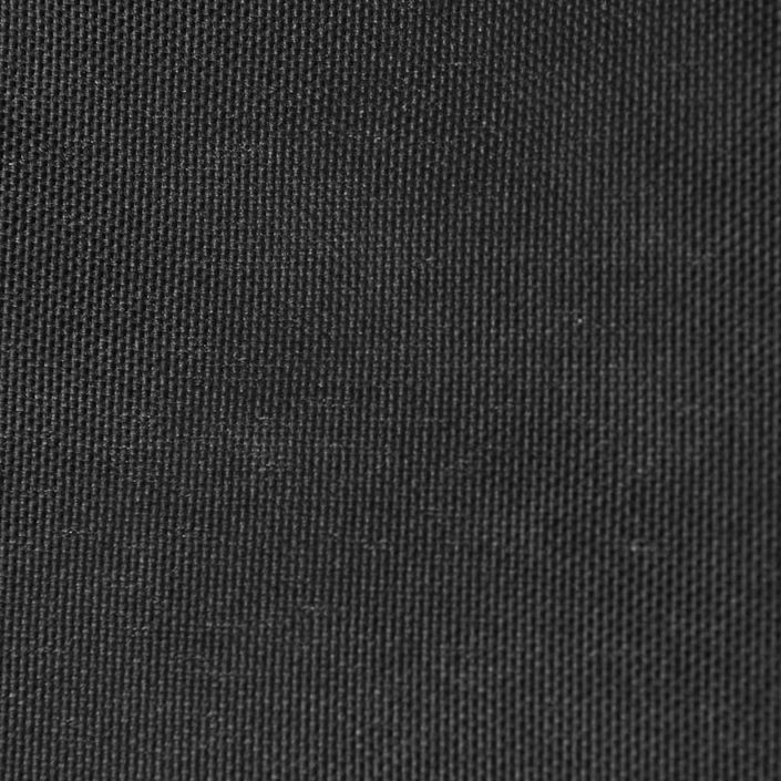 Voile de parasol Tissu Oxford carré 4,5x4,5 m Anthracite - Photo n°2