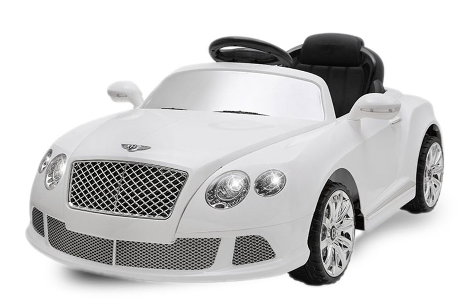 Voiture électrique Bentley continental GTC blanc 2x30W 12V - Photo n°1