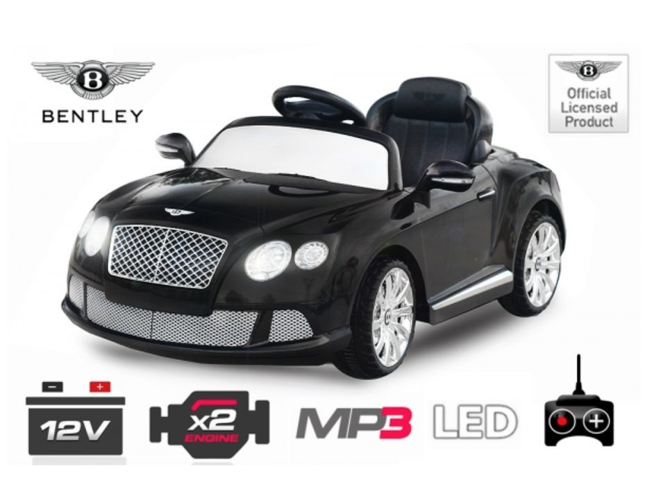 Voiture électrique Bentley continental GTC noir 2x30W 12V - Photo n°5