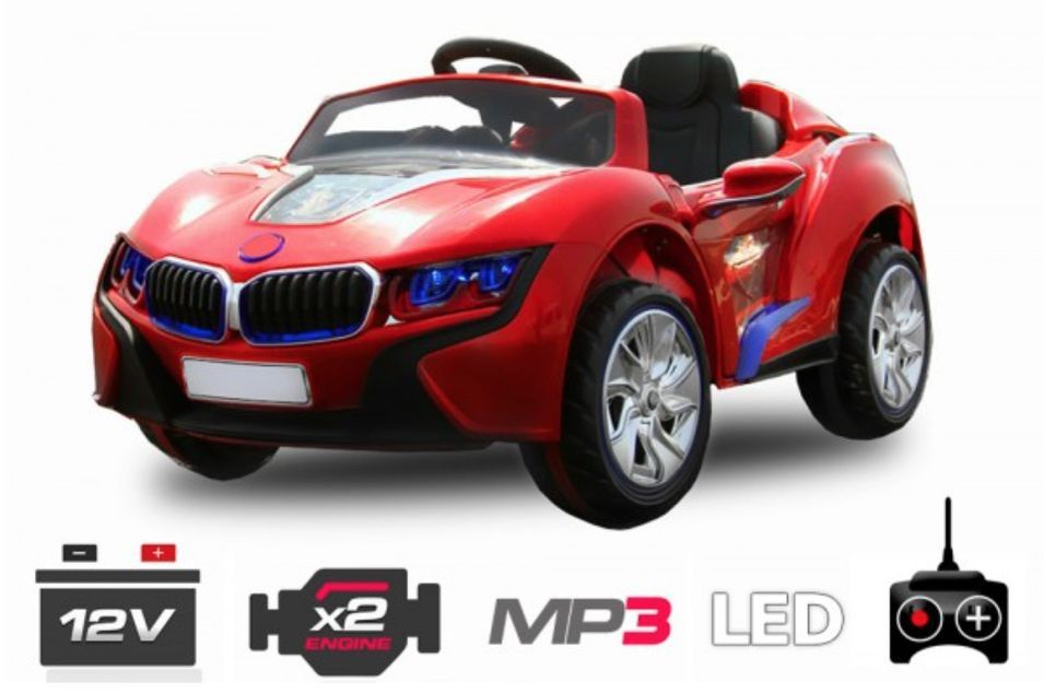 Voiture électrique BMX Sport rouge 2x30W 12V - Photo n°2