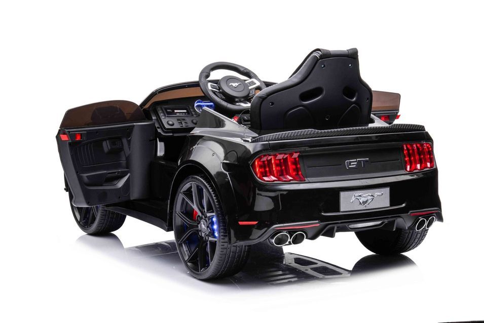 Voiture électrique enfant Ford Mustang noir - Photo n°5
