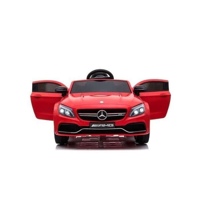 Voiture électrique enfant Mercedes C63 Luxe rouge - Photo n°9