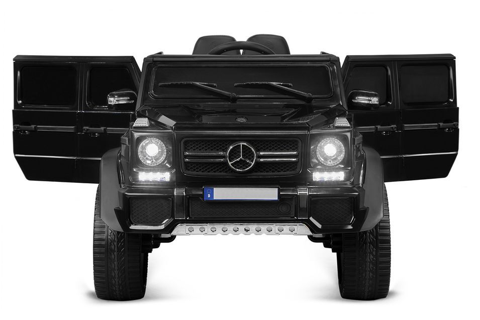 Voiture électrique enfant Mercedes G650s MAYBACH rouge 2 places - Photo n°6