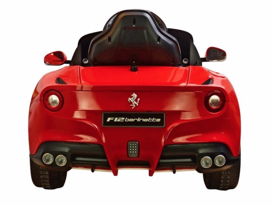 Voiture électrique Ferrari F12 Berlinetta rouge - Photo n°4