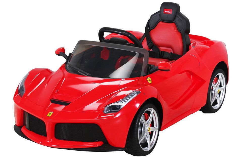 Voiture électrique Ferrari rouge - Photo n°4