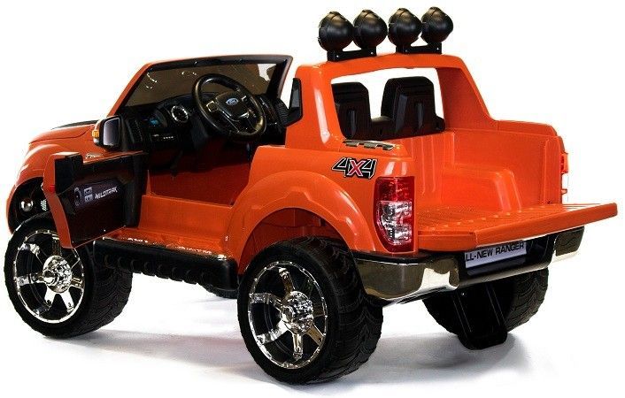 Voiture électrique Ford Ranger orange 2x35W 12V - Photo n°2