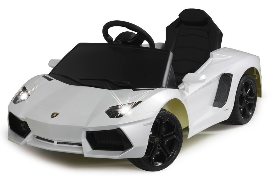 Voiture électrique Lamborghini aventador blanche - Photo n°1