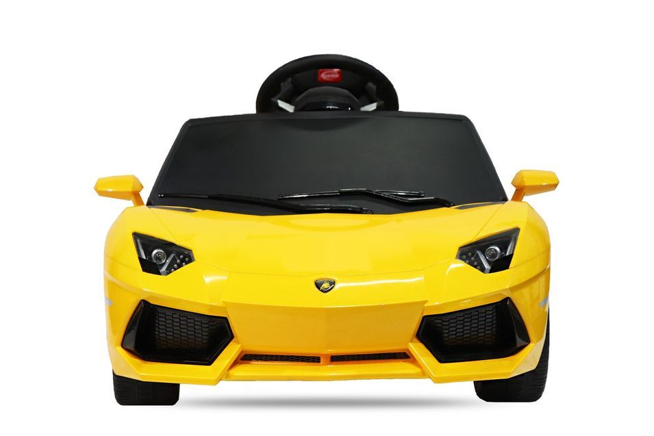 Voiture électrique Lamborghini aventador jaune - Photo n°2
