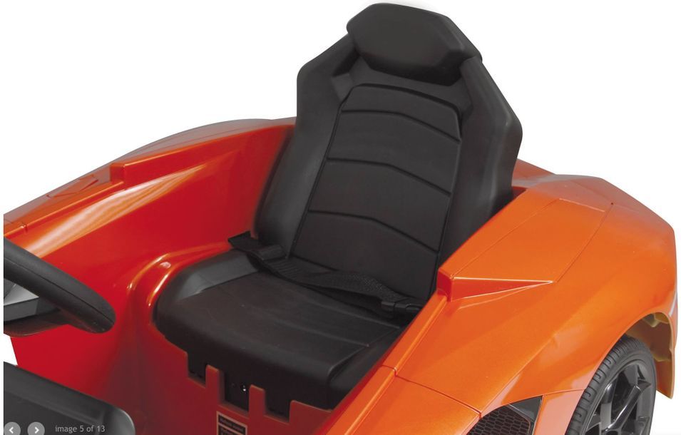 Voiture électrique Lamborghini aventador orange - Photo n°4