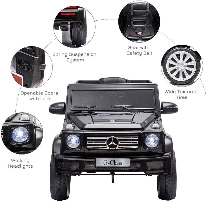 Voiture électrique Mercedes G65 noir - Photo n°5