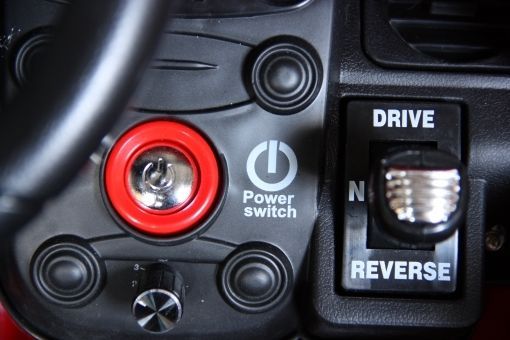 Voiture électrique Mercedes SLR rouge 2x35W 12V - Photo n°5