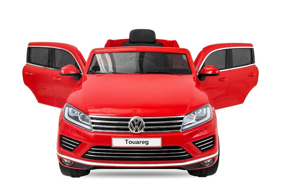 Voiture électrique Volkswagen Touareg rouge - Photo n°1
