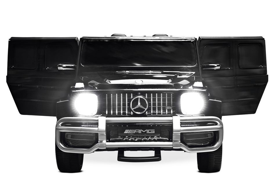 Voiture enfant électrique Mercedes AMG G63 noir 2 places - Photo n°6