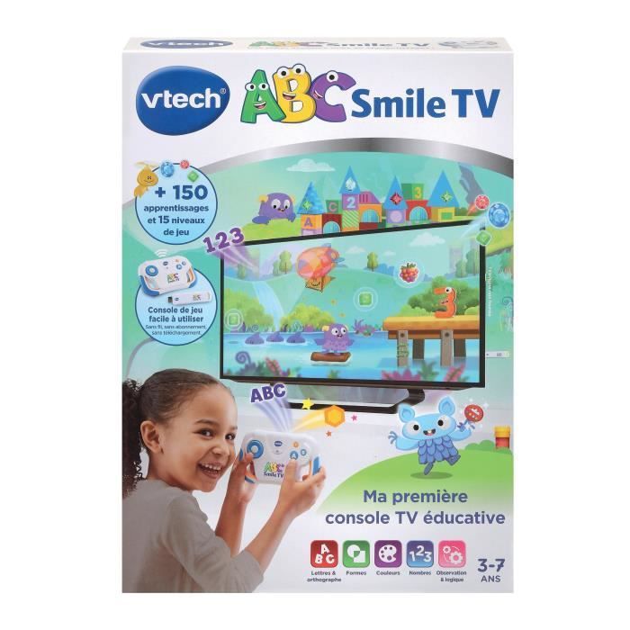 VTECH Abc Smile Tv - Ma Premiere Console Tv Éducative - Photo n°3