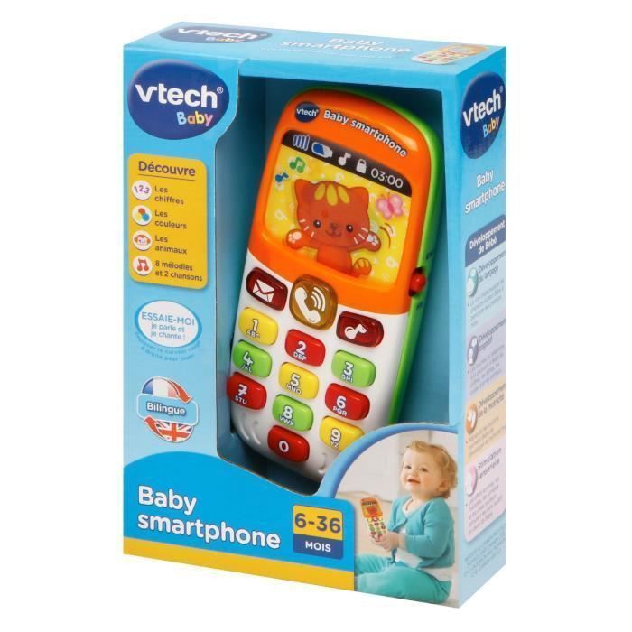 VTECH BABY - Baby Smartphone Bilingue - Jouet Bébé - Photo n°4