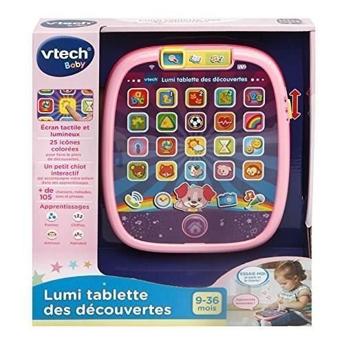 VTECH BABY - Tablette Enfant - Lumi Tablette des Découvertes Rose - Tablette Enfant - Photo n°3