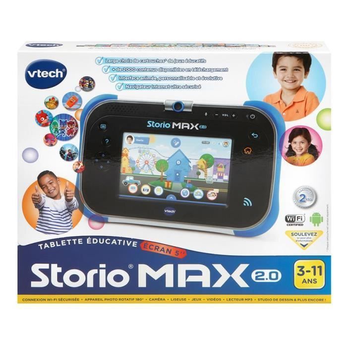 VTECH - Console Storio Max 2.0 5 Bleue - Tablette Éducative Enfant 5 Pouces - Photo n°5