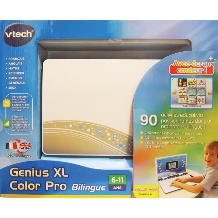 VTECH Genius XL Color Pro Bilingue Argent - Photo n°3