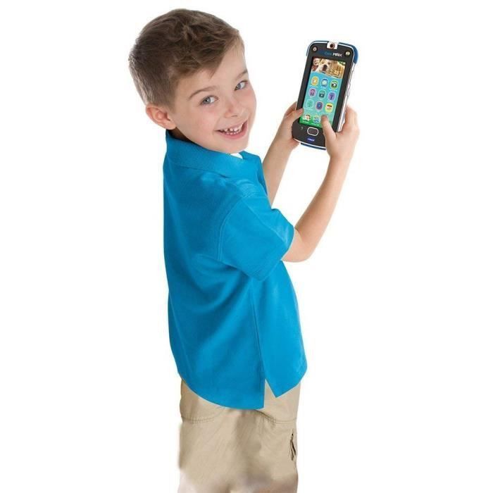 VTECH Kidicom Max Bleu - Smartphone Enfant - Photo n°4