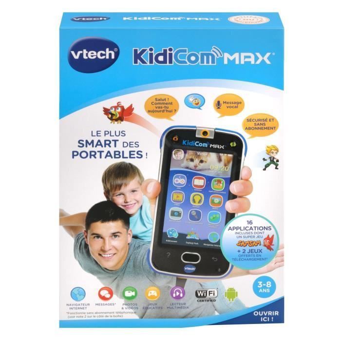 VTECH Kidicom Max Bleu - Smartphone Enfant - Photo n°5