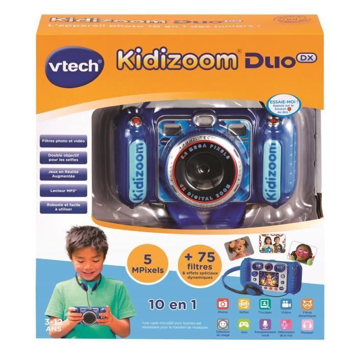Vtech - kidizoom duo dx bleu - Photo n°2