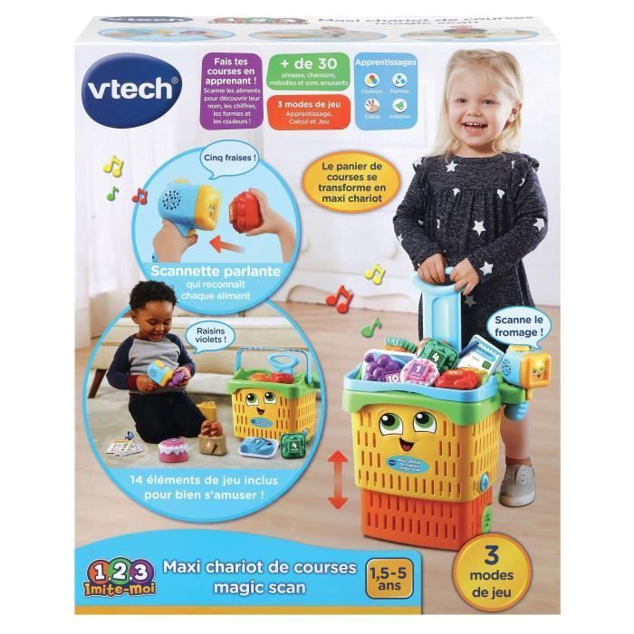 VTECH - Maxi Chariot de Courses Magic'Scan - Photo n°3