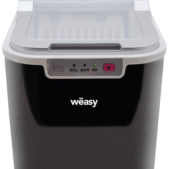 WEASY KW12 - Machine a glaçons 12 kg - Noir - Photo n°1