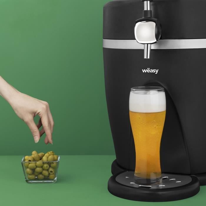 WEASY PINT568 - Tireuse a biere 5L - Température 3° a 6°C - 60W - Poignée et plateau égouttoir amovible - Pieds antidérapants - Photo n°5